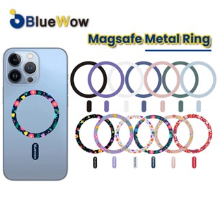 Bluewow แหวนสติกเกอร์แหวนโลหะ แม่เหล็ก ปลอดภัย สําหรับชาร์จโ…