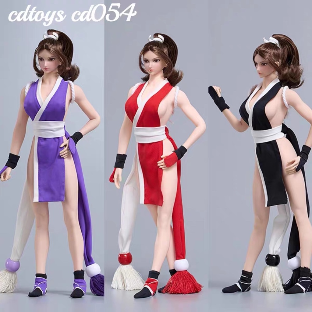 พร้อมส่ง ชุดคอสเพลย์ เต้นรํา Shiranui 1/6 สําหรับผู้หญิง cdtoys cd054