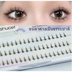 ขนตาล่าง ขนตาล่าง แบบใส ขนตาปลอม