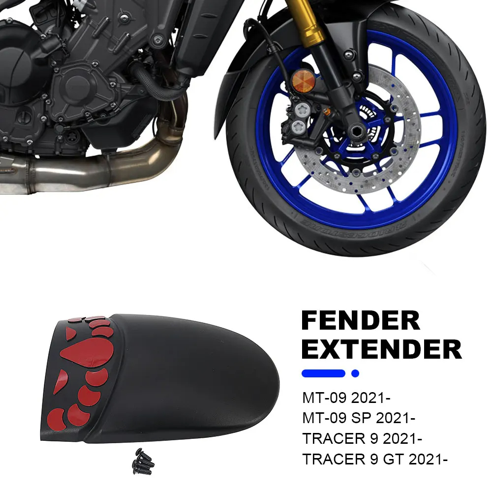 อุปกรณ์เสริมบังโคลนหน้ารถจักรยานยนต์ สําหรับ Yamaha MT09 MT-09 MT 09 SP Tracer 9 Tracer 900 GT 2021