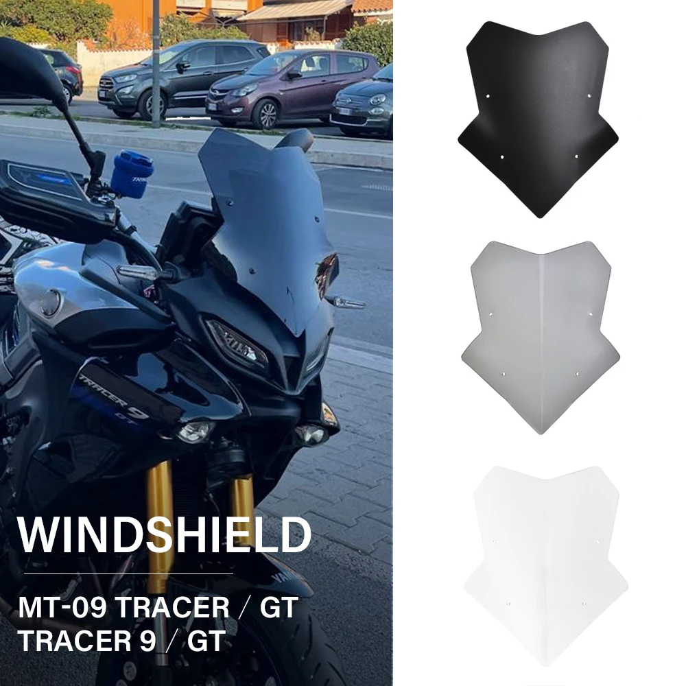 กระจกหน้ารถจักรยานยนต์ สําหรับ YAMAHA Tracer9 TRACER 9 GT 2021- 2022 MT-09 TRACER GT 2018