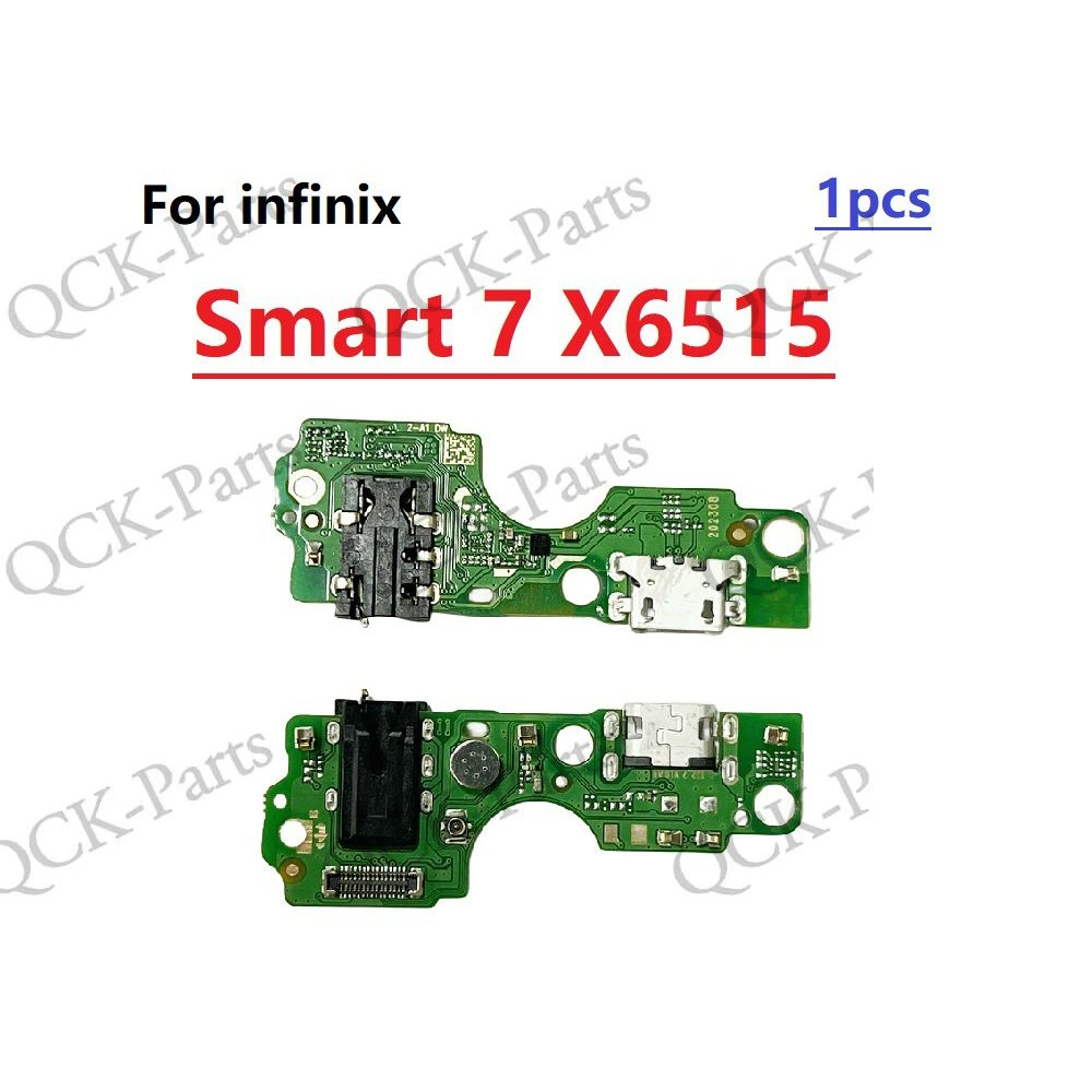 สําหรับ Infinix Smart 7 X6515 Charger USB ชาร์จพอร์ตบอร์ด Dock ปลั๊กซ็อกเก็ตแจ็คเชื่อมต่อ Flex Cable