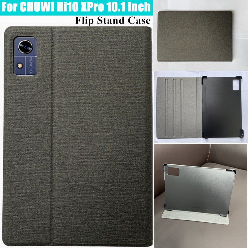 เคสแท็บเล็ตหนัง PU แบบตั้งได้ สําหรับ CHUWI Hi10 XPro 10.1 นิ้ว 2023