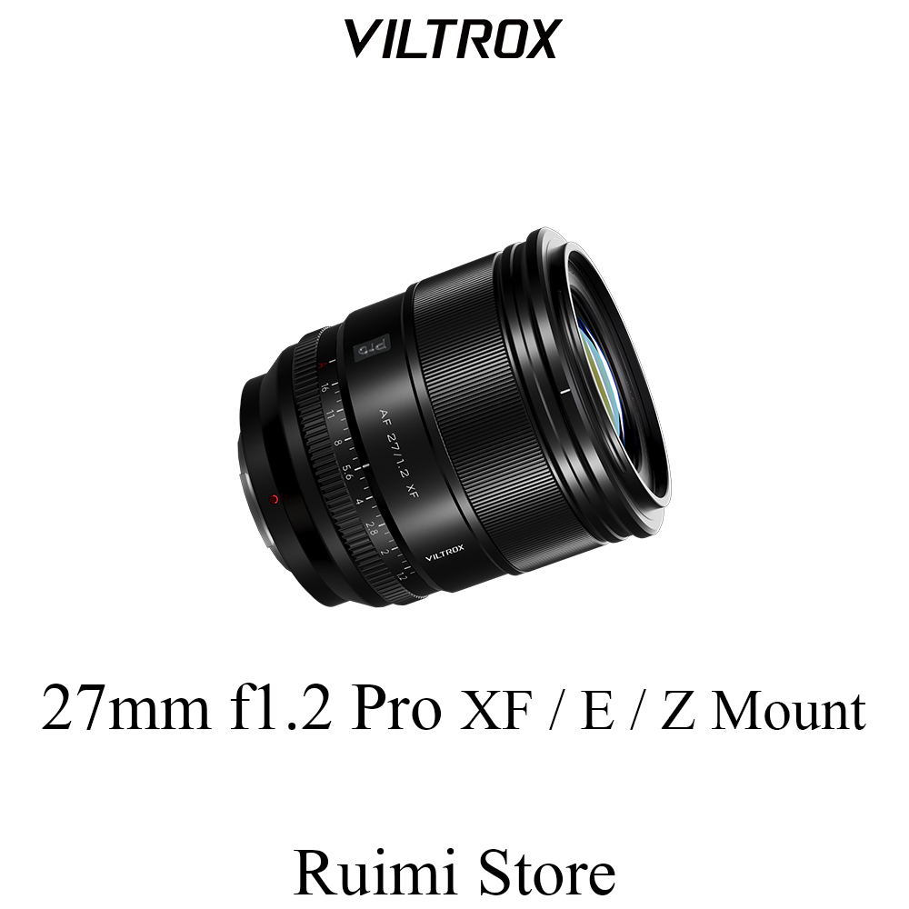 Viltrox 27 มม. f1.2 Pro เลนส์โฟกัสอัตโนมัติรูรับแสงขนาดใหญ่สําหรับกล้องมิเรอร์เลส  X/ Z/ E Mount 27m
