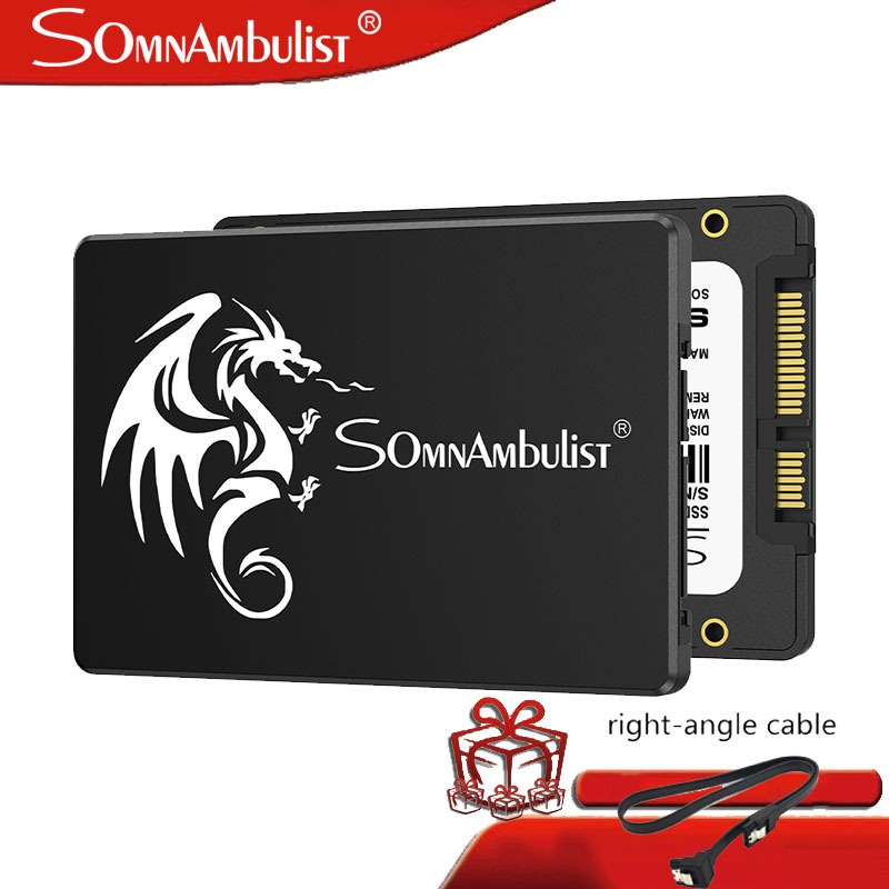 Somnambulist SSD SATA3 ปากกาโซลิดสเตตไดรฟ์ภายใน 2.5 นิ้ว 240GB 1TB 256GB 120GB สําหรับแล็ปท็อป คอมพิวเตอร์ตั้งโต๊ะ 480GB 512GB 128GB