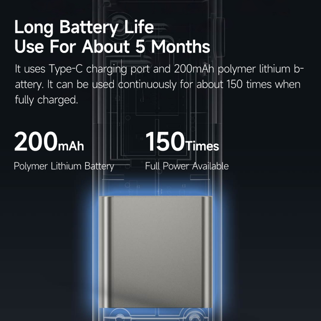 Lydsto เครื่องตรวจจับแอลกอฮอล์ T1 เซ็นเซอร์ความไวสูง ไม่สัมผัส เป่าลมหายใจ สําหรับใช้ส่วนตัว - รูปที่ 7