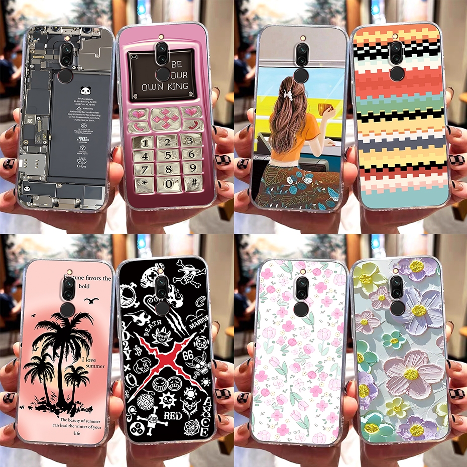 เคสซิลิโคนนิ่ม แบบใส สําหรับ Xiaomi Redmi 8 8A 2023 Redmi8 Redmi8A