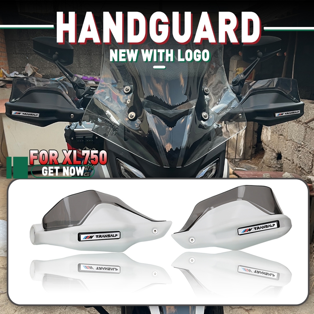 ใหม่ การ์ดเบรกมือ ป้องกันลม สําหรับรถจักรยานยนต์ Honda TRANSALP750 XL750 TRANSALP XLV XL 750 Handguard Handle Guard Lever