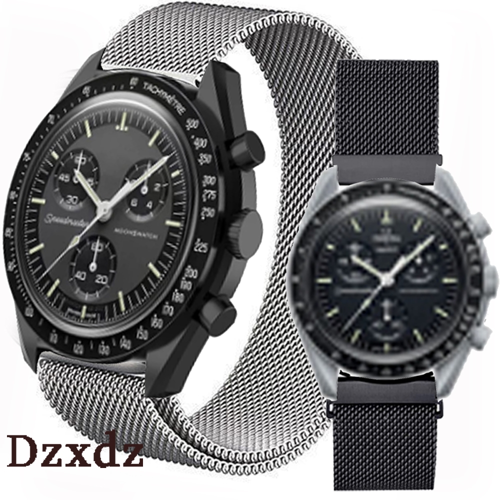 สายนาฬิกาข้อมือ สเตนเลส สําหรับ Omega x Swatch smart watch สาย
