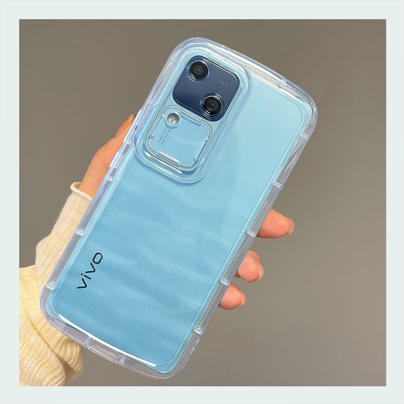 เคส Vivo V29 V27 V25 Y76 5G V25E เคส Vivo V25 Pro เคส นิ่ม แบบใส กันกระแทก สําหรับ