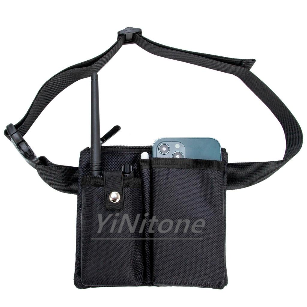 กระเป๋าผ้ากันเปื้อน พร้อมที่ใส่ดินสอ สําหรับวิทยุสื่อสาร Baofeng UV-5R 888S UV-S9