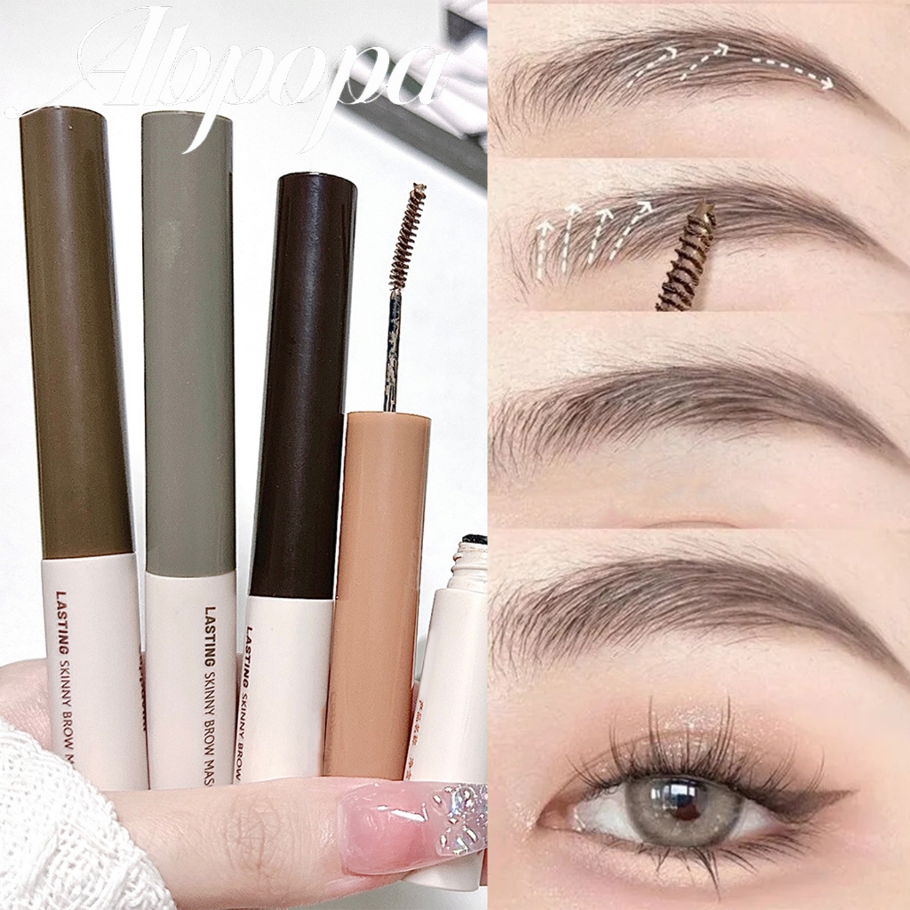 Abpopa HEROGANGE ครีมเขียนคิ้วเม็ดสีติดทนนานที่อยู่ยาวนานตลอดทั้งวันโดยไม่ต้องรอยเปื้อน 4 สี