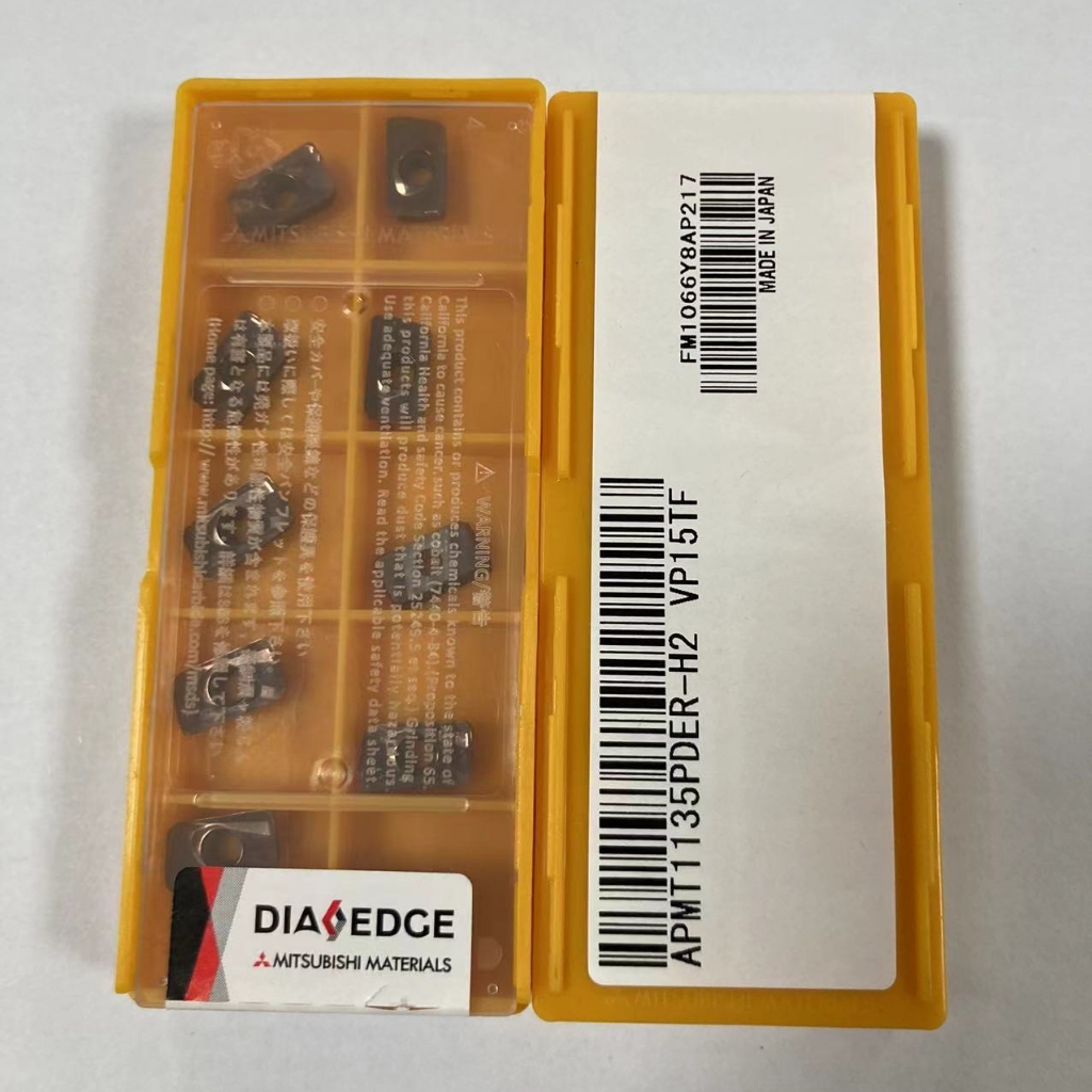 เม็ดมีดกลึงคาร์ไบด์ APMT1135PDER H2 VP15TF APMT 1135 CNC 10 ชิ้น