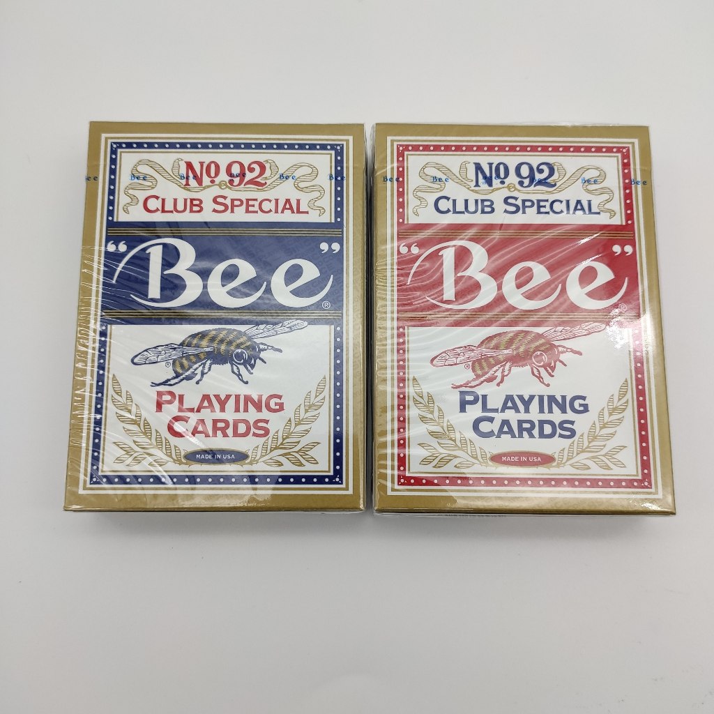 การ์ดเมจิก【bee】ของสะสมอนิเมะ Magician props USPCC made in USA