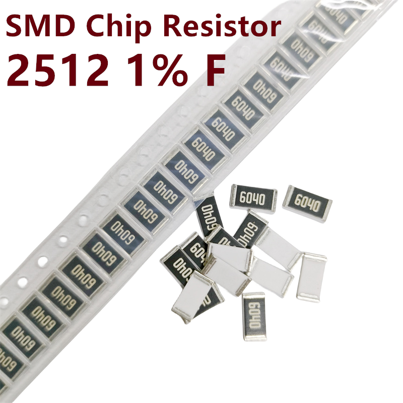 ตัวต้านทาน SMD 2512 1% 0~1M 1W 0 0.03 3.3 5.6 12 20 30 36 47 51 82 100 200 680 750 1K 2K 6.8K 10K 20K 22K 200K 1M 1M โอห์ม 100 ชิ้น ต่อล็อต – โปรปัง