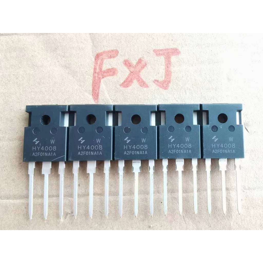 ((5 ชิ้น) HY4008 เดิมแท้/นําเข้ายี่ห้อใหม่ HY4008W Field Effect Tube 200A 80V