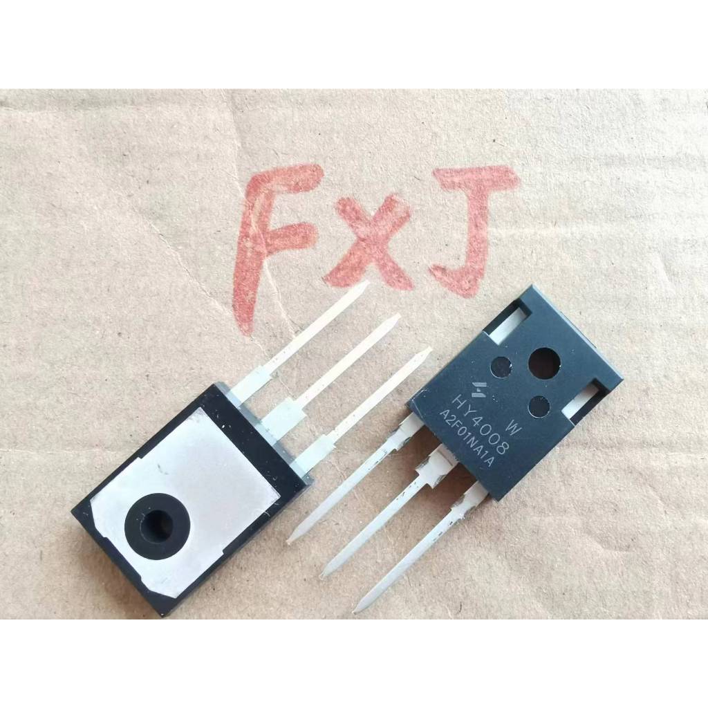 ((10 ชิ้น) หลอดเอฟเฟคสนาม HY4008 HY4008W N Channel TO-247 พร้อมส่ง