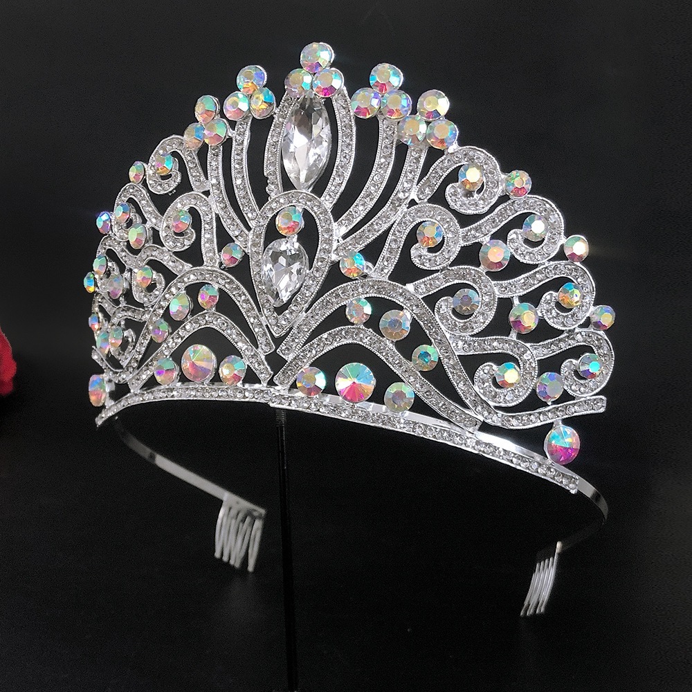 Miss Universe Mauritius Crown Classic Wedding Birthday Party Crown Party Headwear