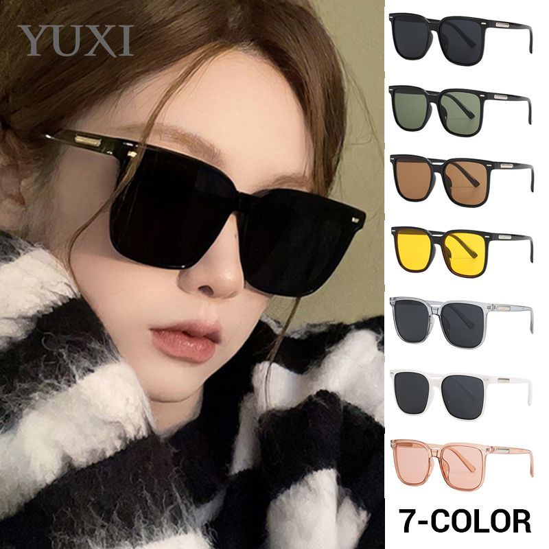【ขายส่ง】แว่นตากันแดด กรอบสี่เหลี่ยม ขนาดใหญ่ พรีเมี่ยม เหมาะกับเดินชายหาด แฟชั่นสําหรับผู้หญิง