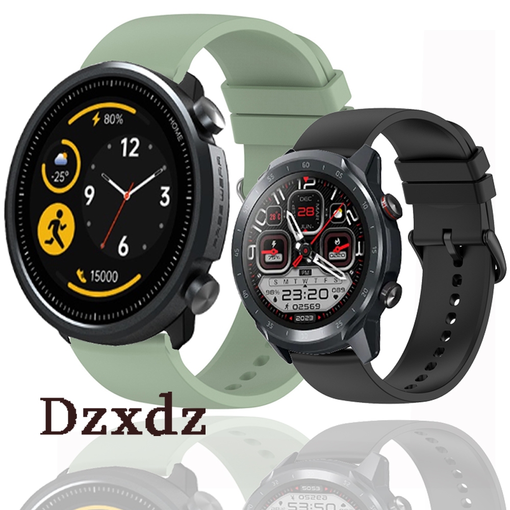 สาย Mibro Watch A2 สายนาฬิกาข้อมือซิลิโคน อุปกรณ์เสริม สําหรับ Mibro Watch A1 Smart Watch Band