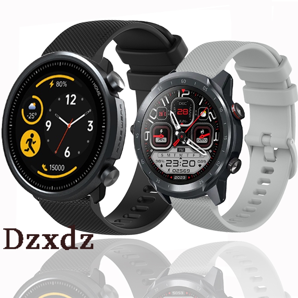 สาย Mibro Watch A2 สายนาฬิกาข้อมือซิลิโคน แบบนิ่ม สําหรับ Mibro Watch A1 Smart Watch Band