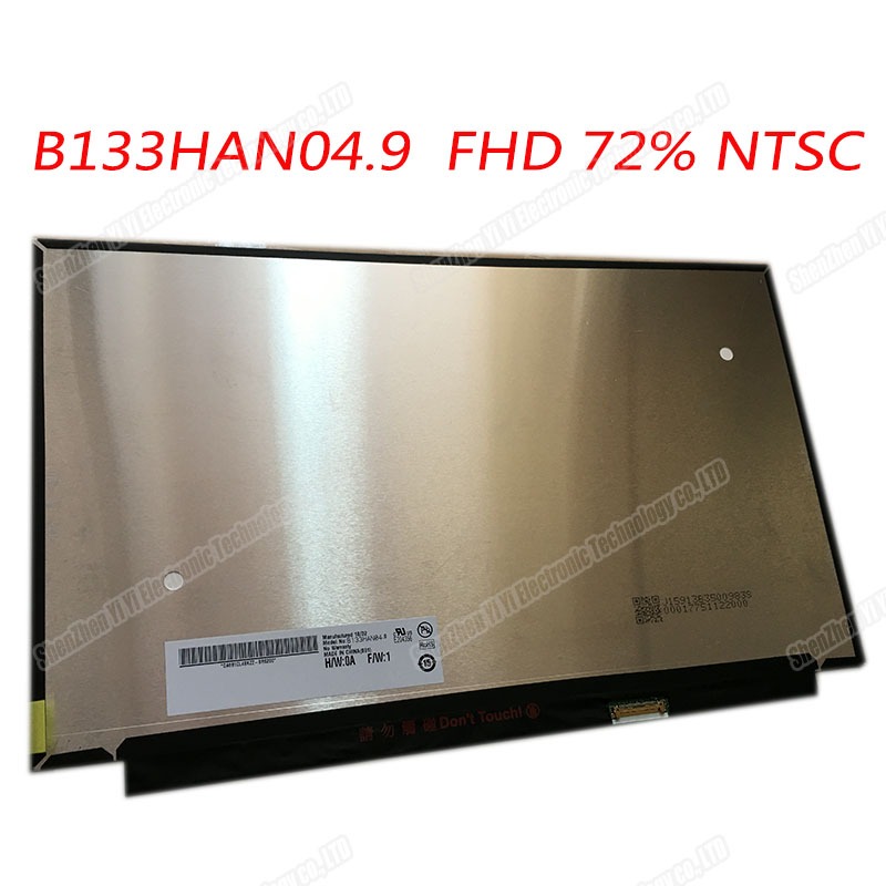 หน้าจอแสดงผล LCD 13.3 B133HAN04.9 สําหรับแล็ปท็อป Asus Zenbook Ux331Fa 1920X1080 FHD Slim 30Pins