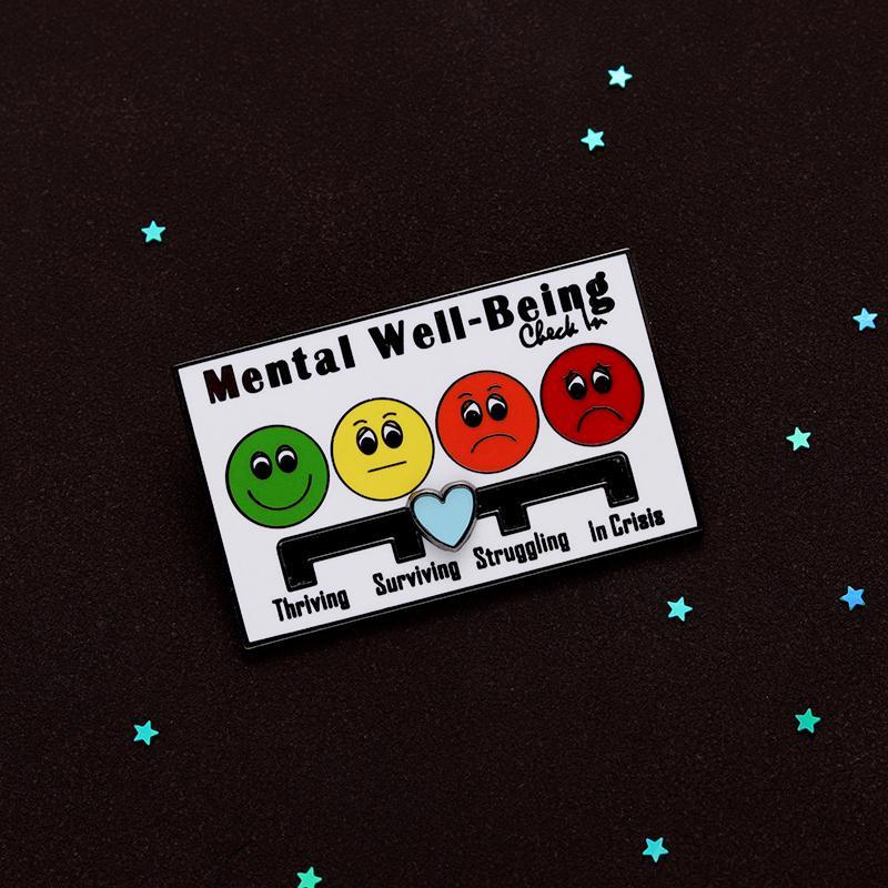 เข็มกลัด รูป My Social Battery หมุนได้ 26 แบบ อุปกรณ์เสริม สําหรับเครื่องประดับ - รูปที่ 3