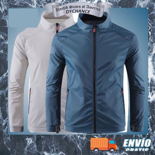 Upf50+ เสื้อแจ็กเก็ตกันลม ป้องกันรังสียูวี แบบบาง กันแดด เหม…