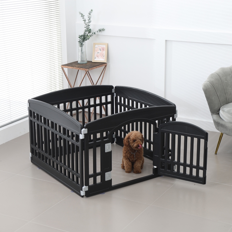 Playpen รั้ว สําหรับสัตว์เลี้ยง สุนัข ลังสัตว์เลี้ยง บ้าน คอกสุนัข กรงสังกะสี รั้วสนามเด็กเล่น
