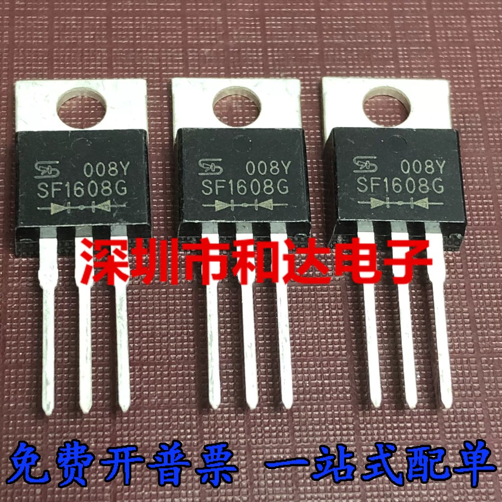 ทรานซิสเตอร์ SF1608G 2SK2134 K2134 FES8JT IRF540N IRFZ44NS