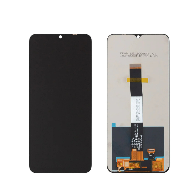 สีดํา 6.53 นิ้วจอแสดงผล LCD Touch Screen Digitizer Assembly เหมาะสําหรับ Xiaomi Redmi 9A 9C NFC 9i 1
