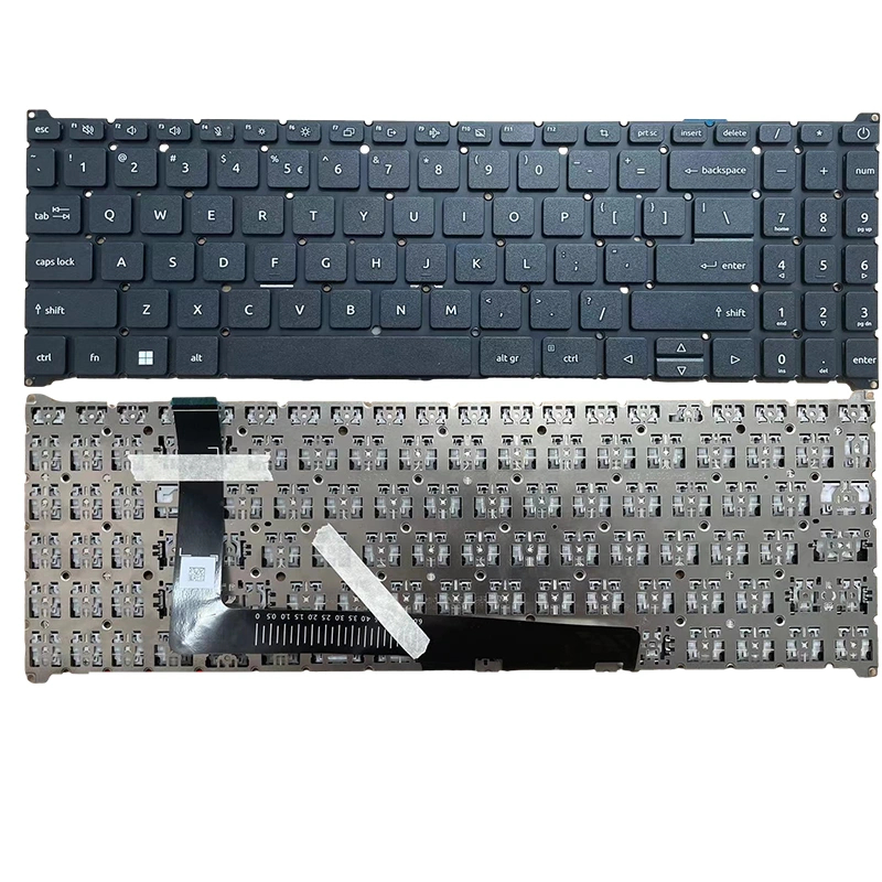 แป้นพิมพ์แล็ปท็อปสําหรับ Acer Aspire 3 A315-24P N23C3 A315-59 N22C6 N22Q3 A315-59G A515-57/G N22Q3 S