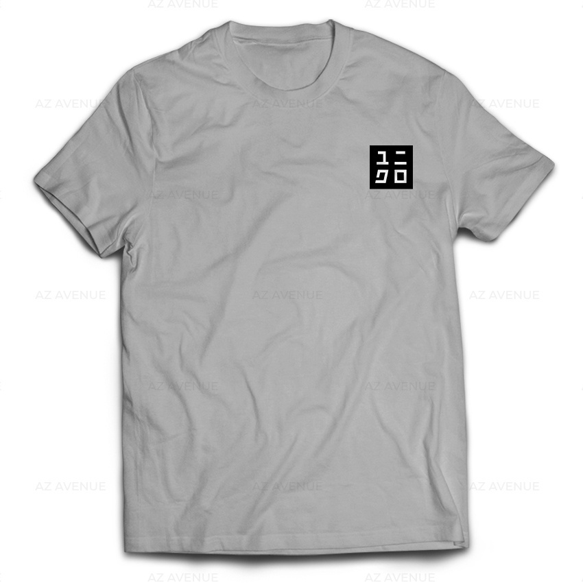 Uniqlo เสื้อยืดแขนสั้น สไตล์สตรีท เรียบง่าย [XS-3XL] UNQ-0012