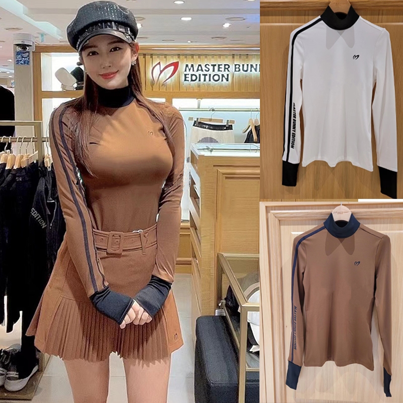เสื้อกีฬาแขนยาว คอกลม ป้องกันแดด แบบแห้งเร็ว ป้องกันการหดตัว คุณภาพสูง แฟชั่นฤดูหนาว สําหรับผู้หญิง