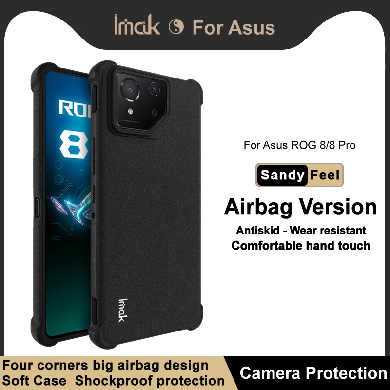เคสโทรศัพท์มือถือ ผิวด้าน กันลื่น กันกระแทก สําหรับ Asus ROG Game Phone 8 Pro Airbag Imak Asus ROG8
