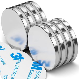 แม่เหล็กแรงสูง 5 แพ็ค, 30 x 3 มม. 8 กก ดึงแม่เหล็กแผ่นนีโอได…