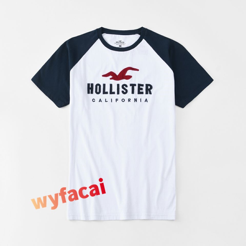 Hollister เสื้อยืดผู้ชาย ของแท้ 100%