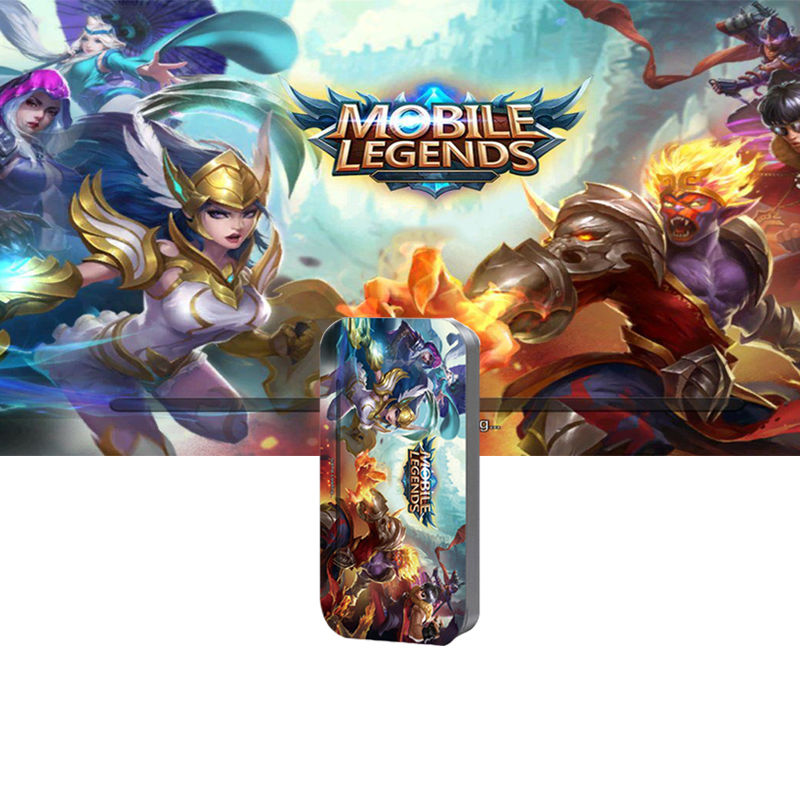 2025 BlueWowMobile LegendsGamers Sweatproof Gradient ถุงมือโทรศัพท์มือถือแขนหน้าจอสัมผัสเกมคอนโทรลเลอร์โทรศัพท์เกม PUBG