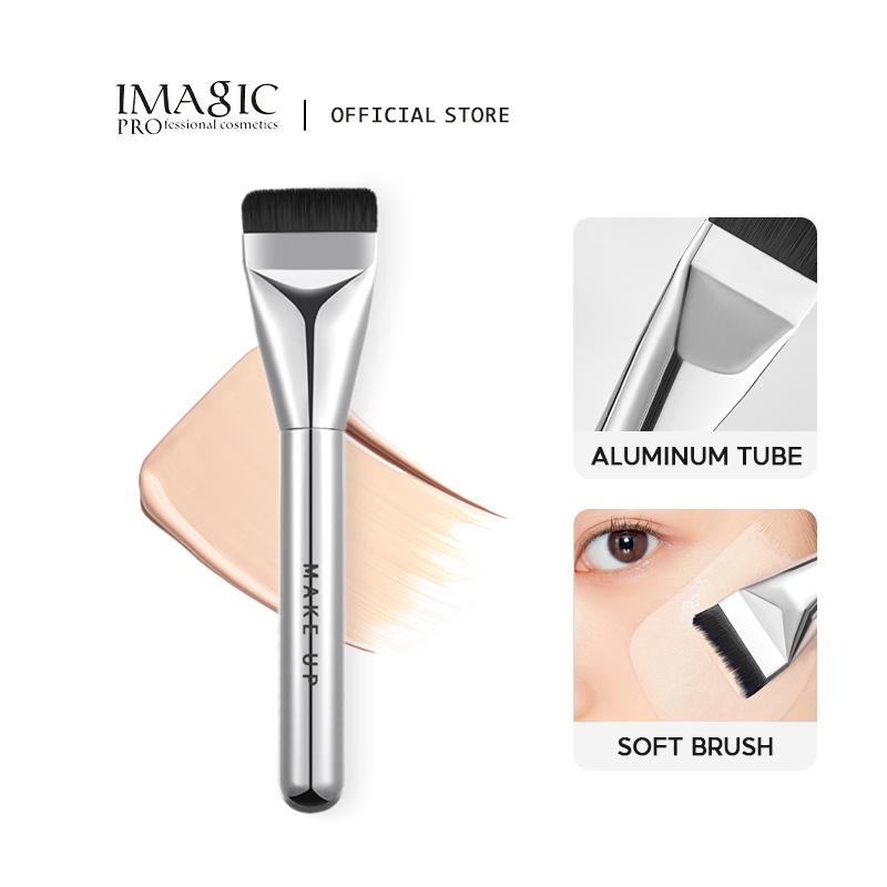 Imagic แปรงแต่งหน้า แปรงรองพื้น มืออาชีพ ด้ามจับชุบไฟฟ้า ทนทาน
