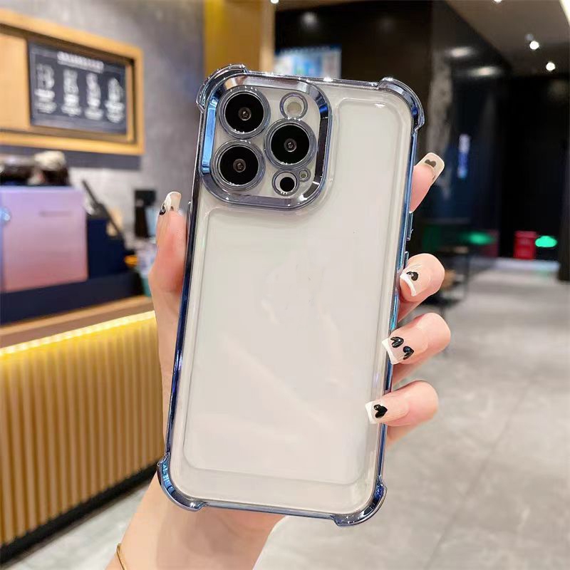 เคสไอโฟน11 เคส iPhone XR X XS MAX 11 PRO MAX เคสโทรศัพท์ ชุบไฟฟ้า ป้องกันการตก เคสโทรศัพท์