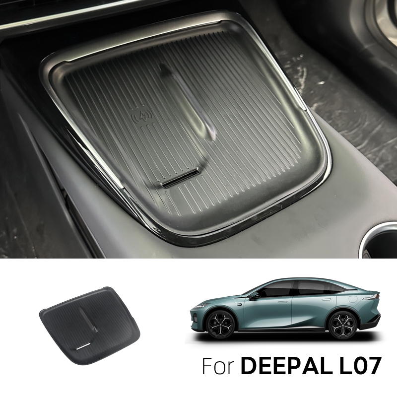 เหมาะสําหรับ DEEPAL L07 กล ่ องเก ็ บ Central Control Armrest กล ่ องเก ็ บน ้ ํา Coaster ไร ้ สายชาร ์ จป ้ องกัน Pad การปรับเปลี ่ ยน ราคา ถูกที่สุด ดีลบีเคเค แกลเลอรีภาพที่ 3