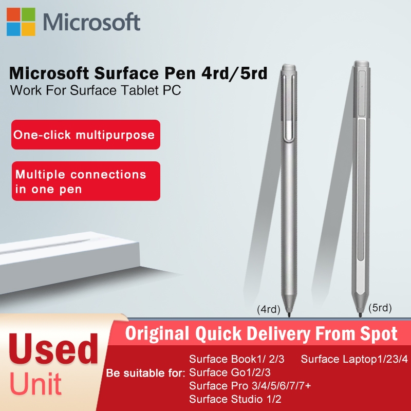 Microsoft Surface Pen(มือสอง) รองรับด้วย Surface Pro3/Pro4/Pro5/Pro6/ Pro7/Pro7+ Surface Go1/2/3 Sur