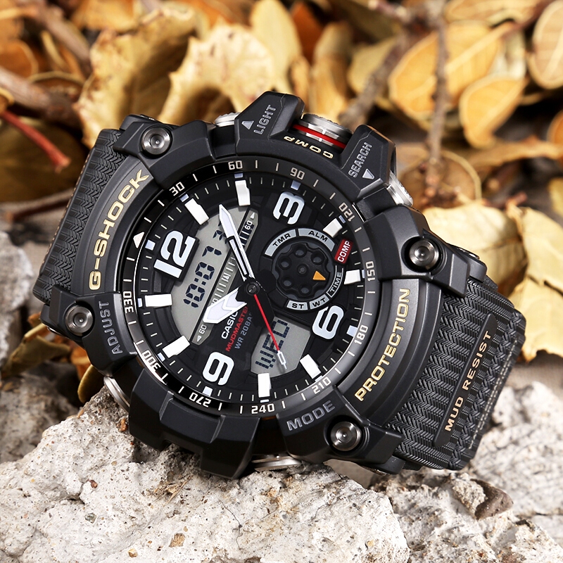 （สิงค้าขายดี）100%Casio นาฬิกาผู้ชาย GG-1000 Series กันน้ําสแตนเลสกีฬานาฬิกานาฬิกาควอทซ์
