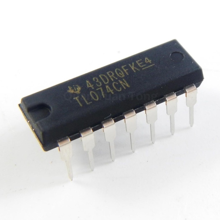 1PCS TL074 TL074CN JFET อินพุต Quad Opamp