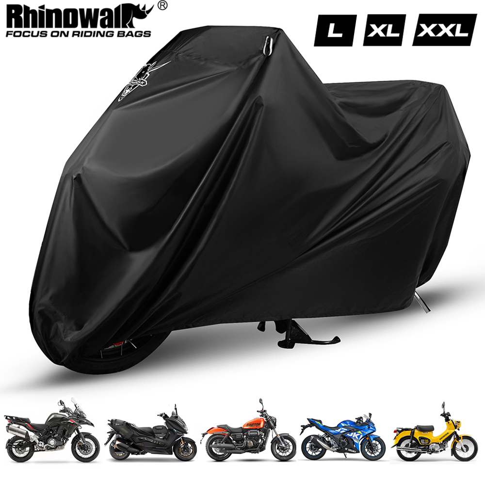 Rhinowalk ผ้าคลุมรถมอเตอร์ไซค์ กันน้ํา กันฝน L-XXL