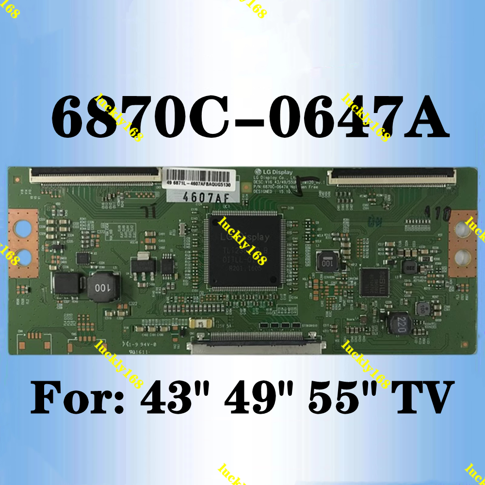 Lg UHD สมาร์ททีวี LED 43UH6100 6870C-0647A T-Con Board V16_43/49/55/UHD_TM120_v0.1 43UH6100-CB 49LG61CH-CK 55UH6150-CB