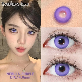 Eyeshare NEBULA สีแดงสีสันเด่นชัดมาก Dia14.5 ค่าสายตา 0.00 2ชิ้น 1คู่