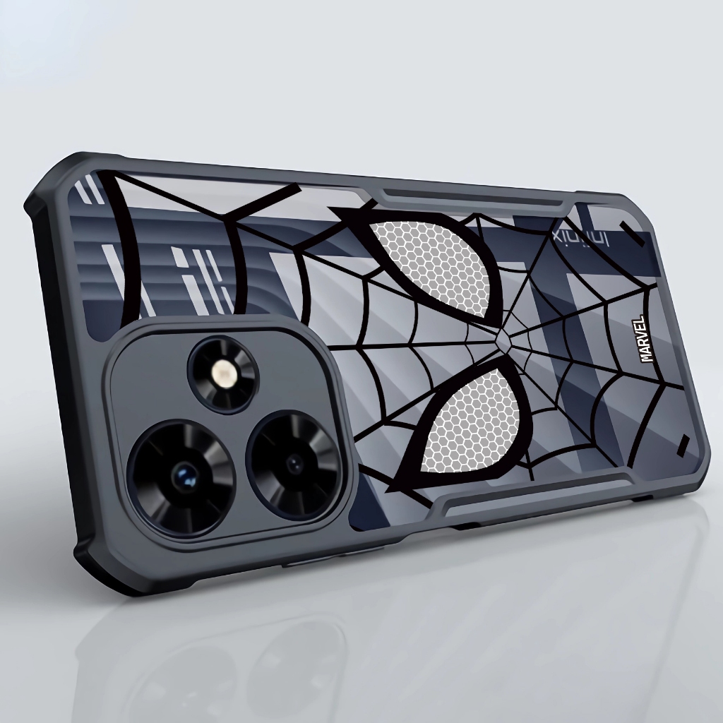 เคสโทรศัพท์กันกระแทก Spider Man ปลอก Xiaomi Mi 15 14T Pro 14 13T 13 12T 11T 12S 12 Pro 10T 11 Lite 4G 5G อะคริลิคโปร่งใสฝาครอบ