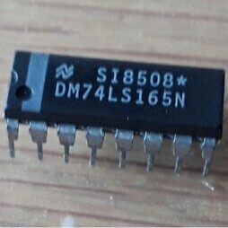 2PCS SN74HC165N DM74LS165N SN74165 74HC165 74165 74HC165N 8-Bit Parallel InSerial Output Shift Regis