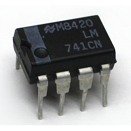 5 ชิ้น LM741 LM741N เครื่องขยายเสียงปฏิบัติการทั่วไป